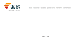 Desktop Screenshot of ferrumenergy.com