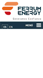Mobile Screenshot of ferrumenergy.com